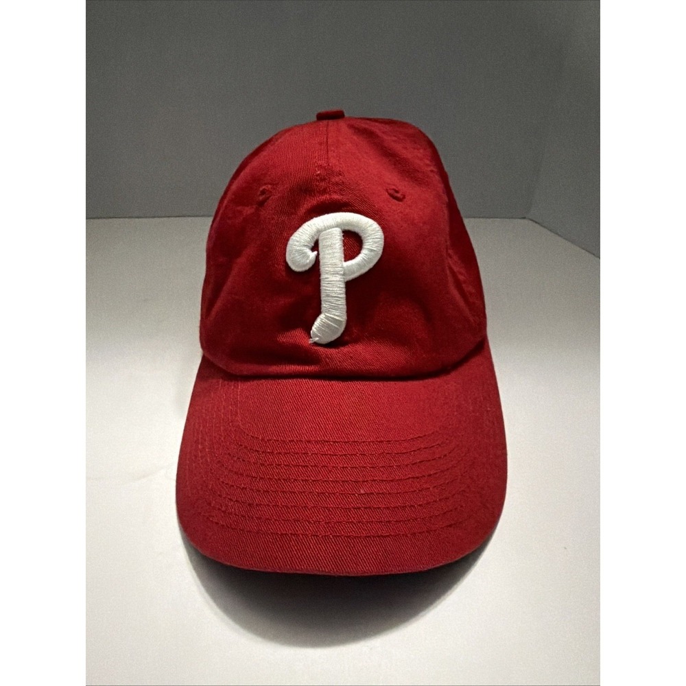 New Era Philadelphia Phillies Hat Youth Red MLB Baseball Cap Adjustable Strap